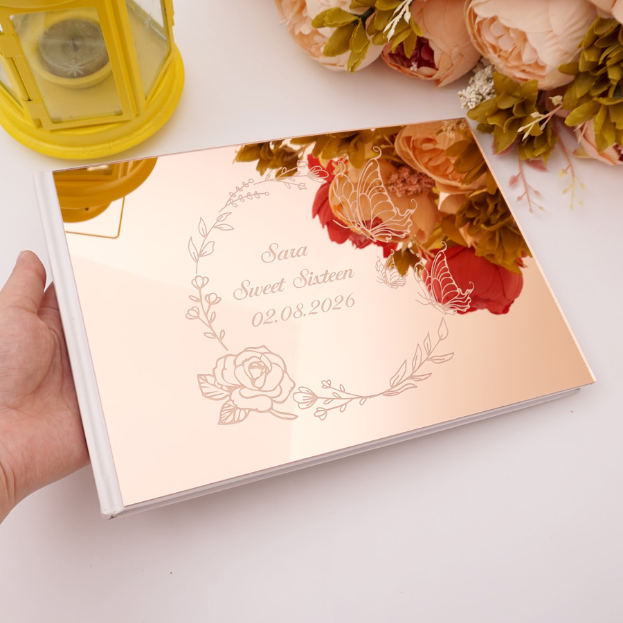Personalized Guest Book - Personalizowana księga gości z akrylu z