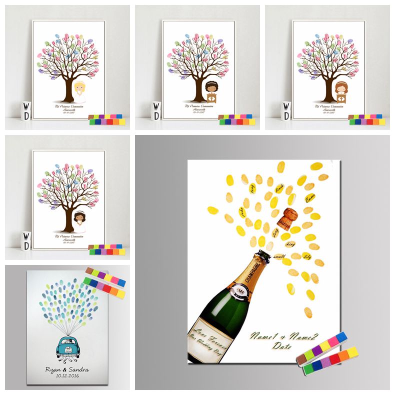 Personalized Guest Book - Książka Gości Weselnych Personalizowane Prezenty Ślubne