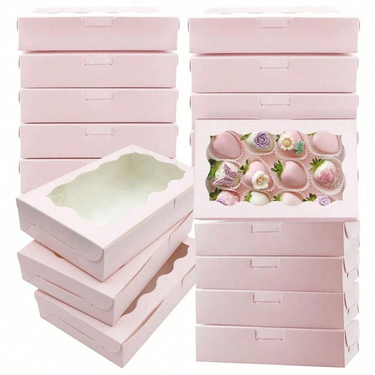 Wedding Supply.Box - 10/30/50 szt. Pudełka na ciasto i