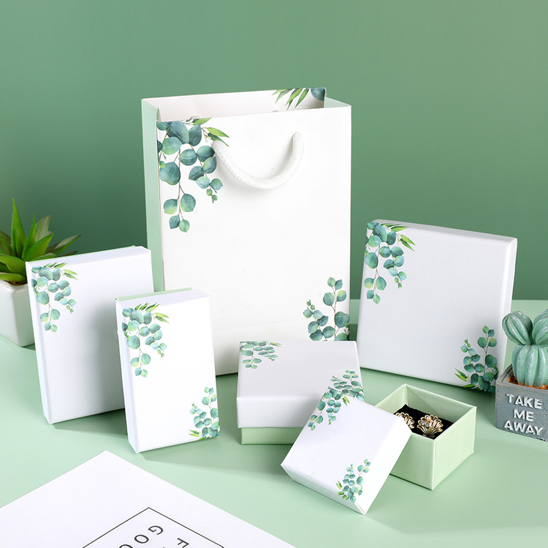 Wedding Supply Shops - Kreatywny mały świeży liść sklep jubilerski