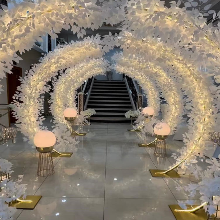 Wedding Balloon Arch - Nowy Łuk Ślubny Dekoracja Balonowa Metalowa