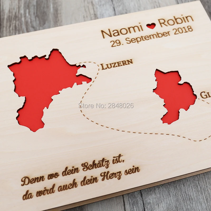 Rustykalna spersonalizowana ks – Personalized Guest Book recenzja i cena