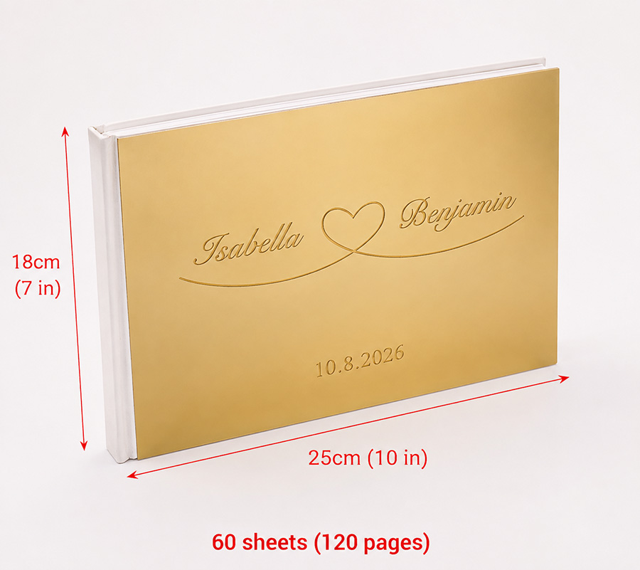 Personalizowana Księga Gości W – Personalized Guest Book recenzja i cena