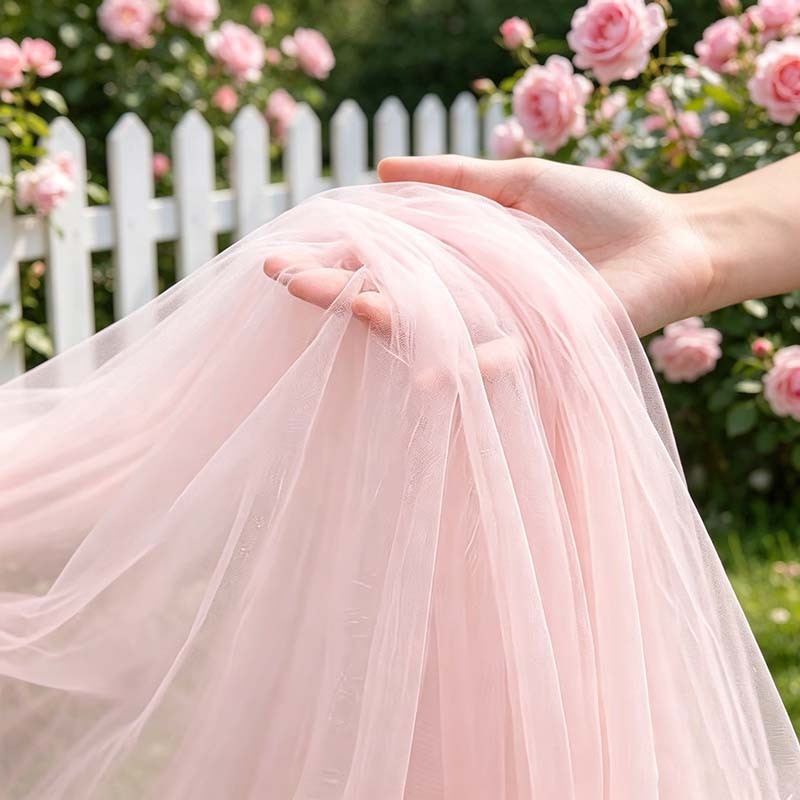 Miękka, jasnoróżowa tiulowa tk – Wedding Balloon Arch recenzja i cena