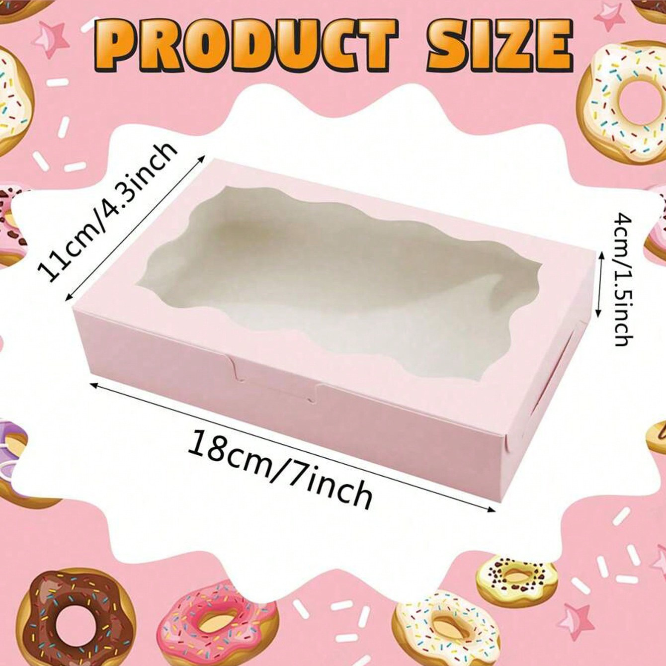 10/30/50 szt. Pudełka na ciast – Wedding Supply.Box recenzja i cena