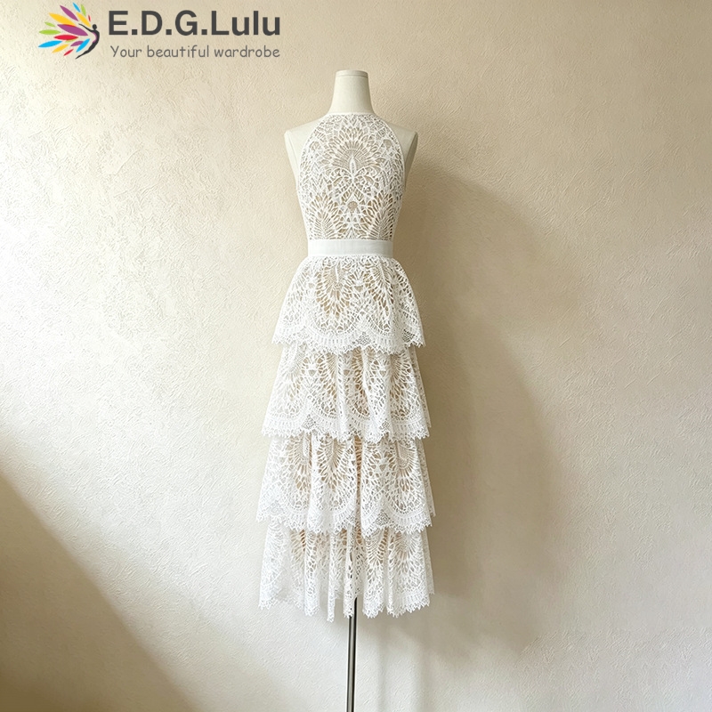 EDGLuLu Sukienka ślubna bez rę – Wedding Lulu recenzja i cena