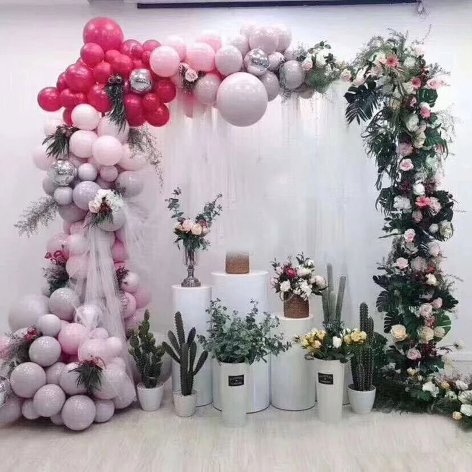 2,1x2 m / 79x83 cali Złoty łuk – Wedding Balloon Arch recenzja i cena