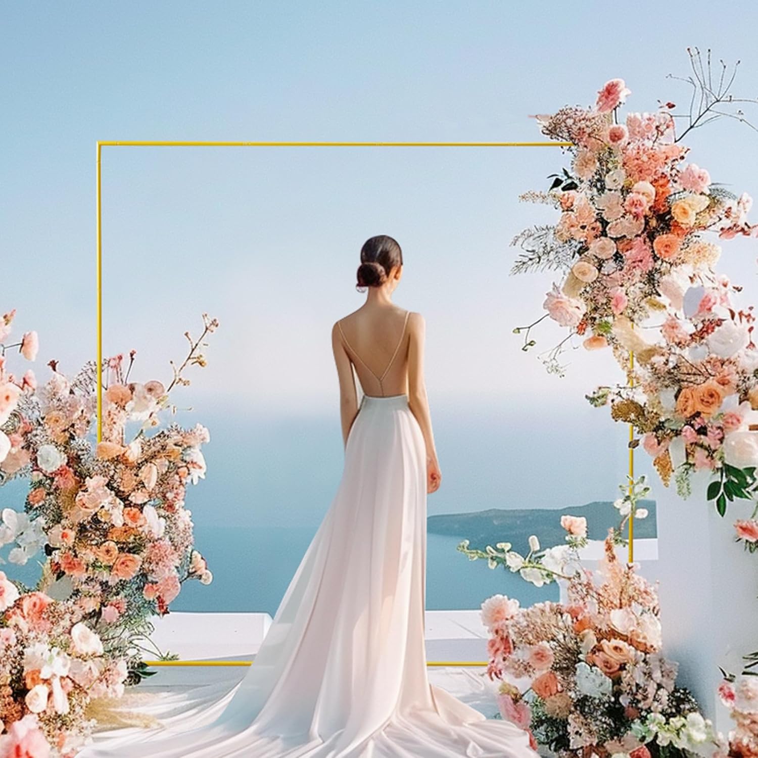 Stojak na tło ślubne w kolorze – Wedding Balloon Arch recenzja i cena