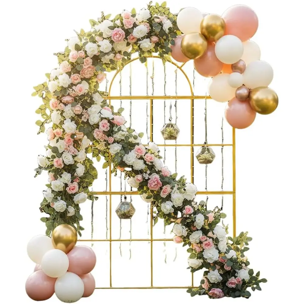 Złote metalowe łuki ślubne, de – Wedding Balloon Arch recenzja i cena