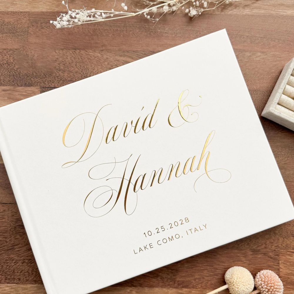Spersonalizowana księga gości  – Personalized Guest Book recenzja i cena