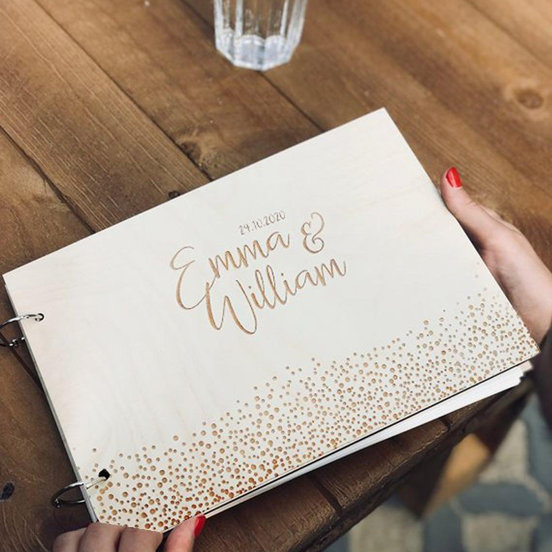 Spersonalizowany ślub księga g – Personalized Guest Book recenzja i cena