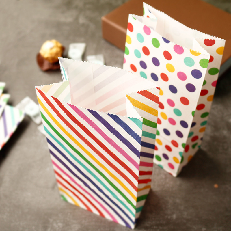 Małe torby papierowe Tęczowa t – Wedding Supply.Box recenzja i cena