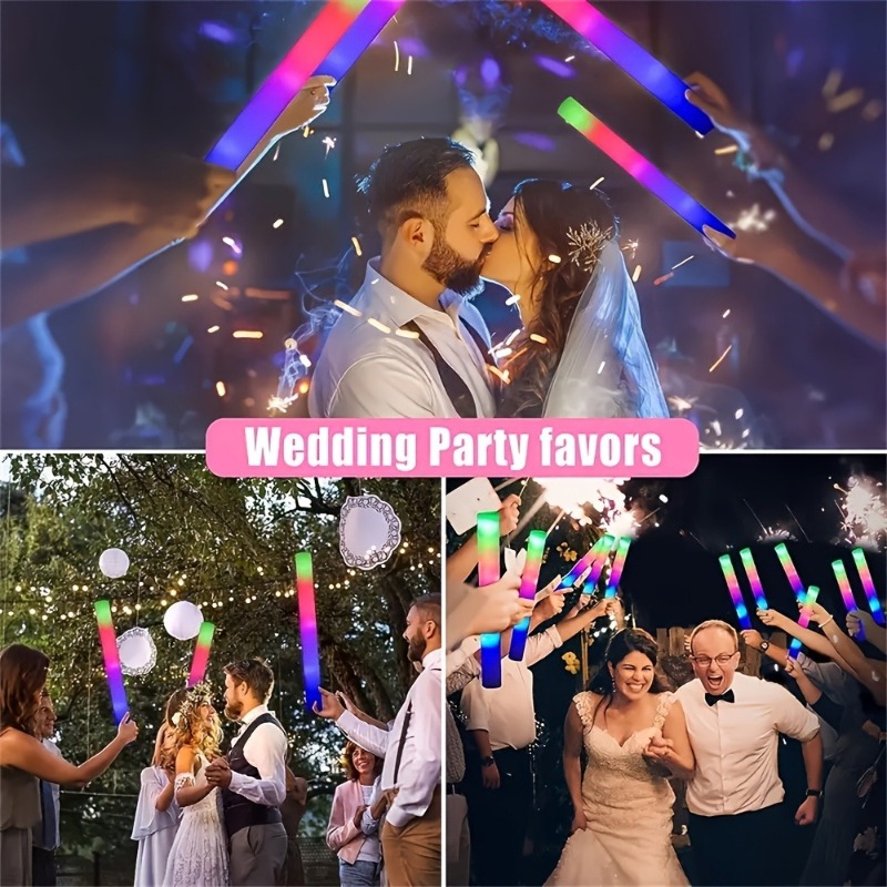 Świecące pałeczki LED z pianki – Wedding Power Supply recenzja i cena