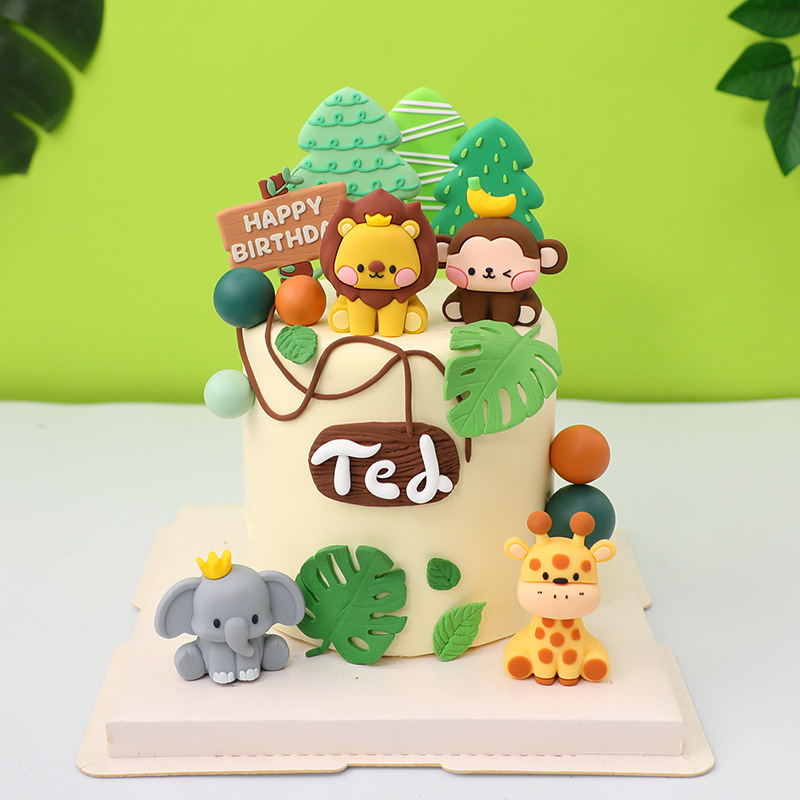 New Forest Jungle Animals Cake – Wedding Zoo recenzja i cena
