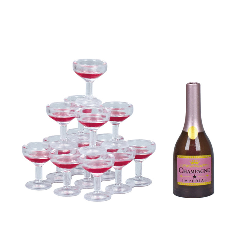 Gashapon Mini Kieliszek do Win – Champagne Tower Set recenzja i cena