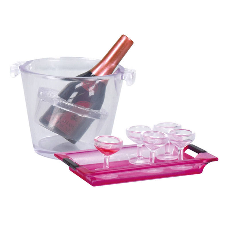 Gashapon Mini Kieliszek do Win – Champagne Tower Set recenzja i cena