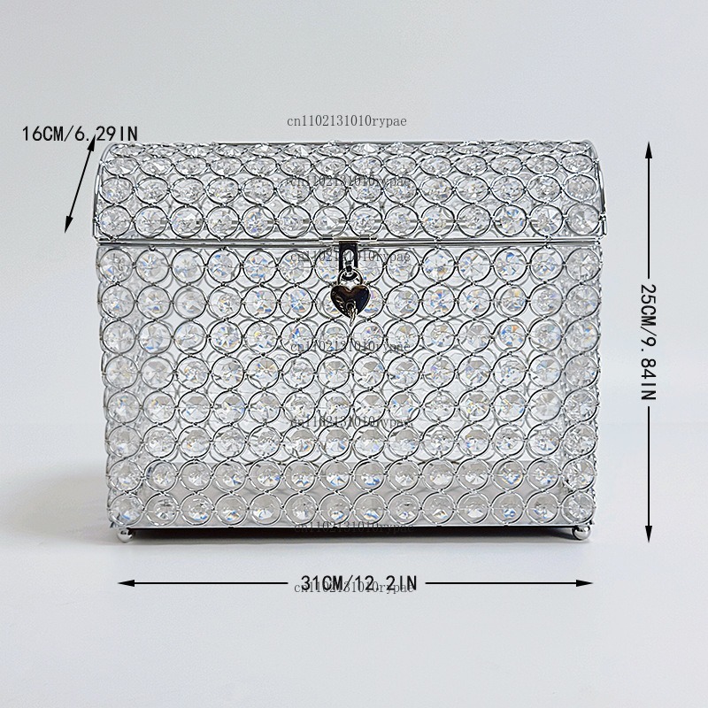 Kryształowe pudełko na biżuter – Wedding Supply.Box recenzja i cena