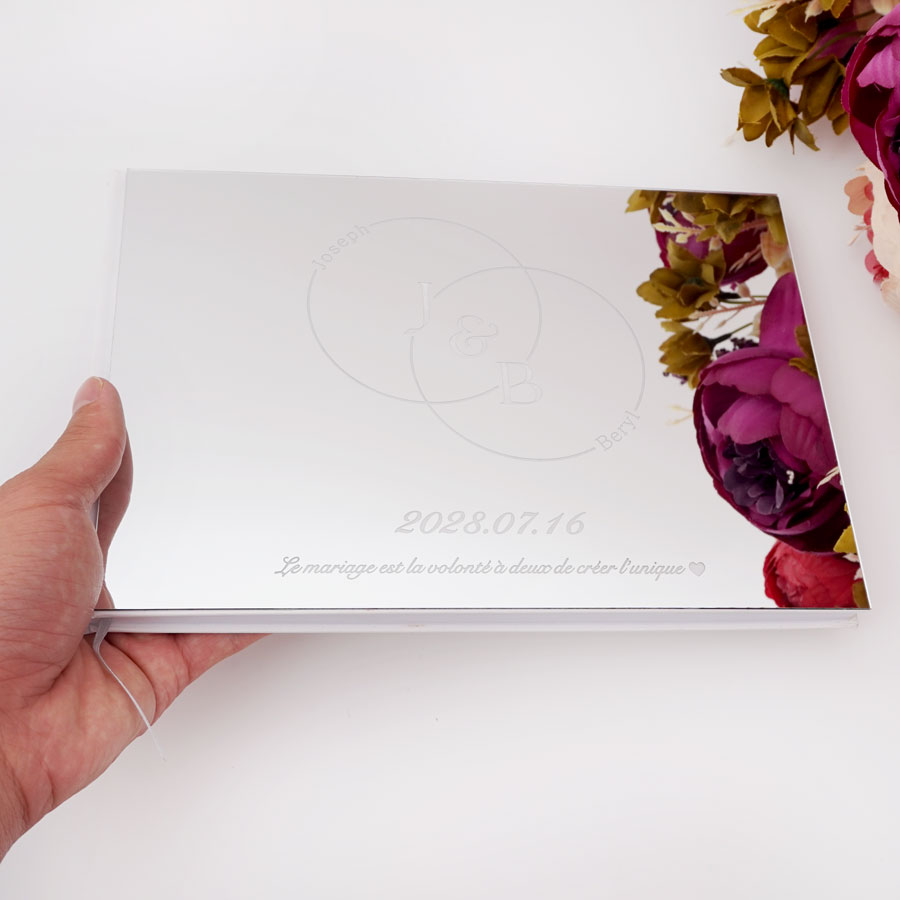 Ślub spersonalizowane lustro a – Personalized Guest Book recenzja i cena