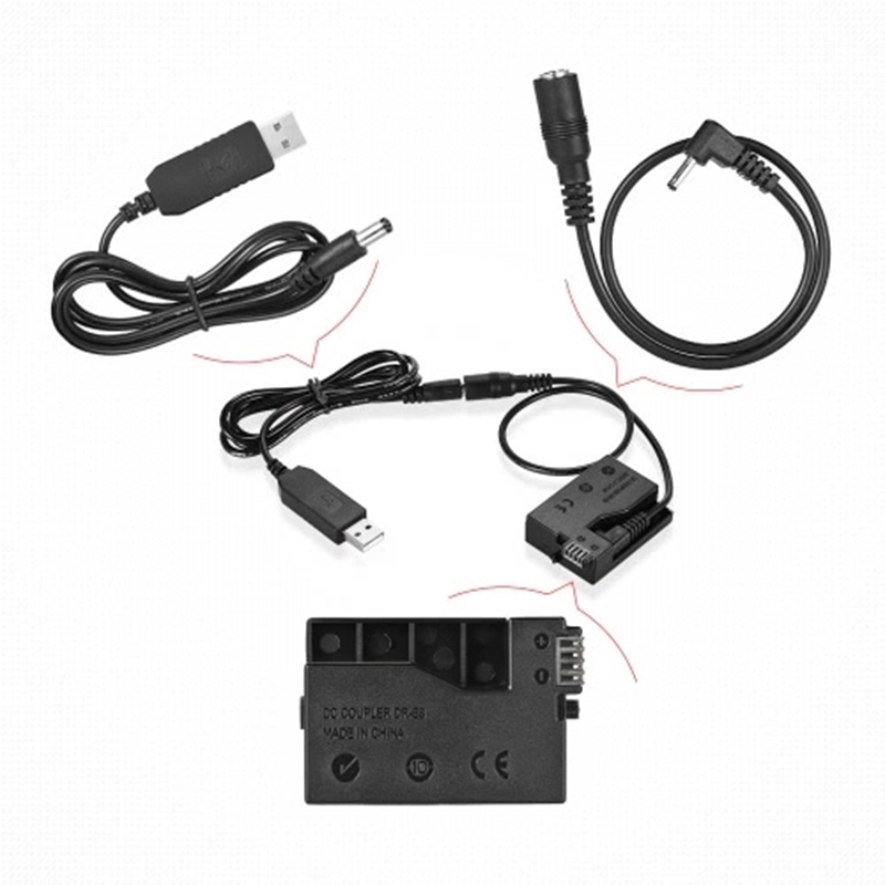 DR-E8 imitacja baterii z zasil – Wedding Power Supply recenzja i cena