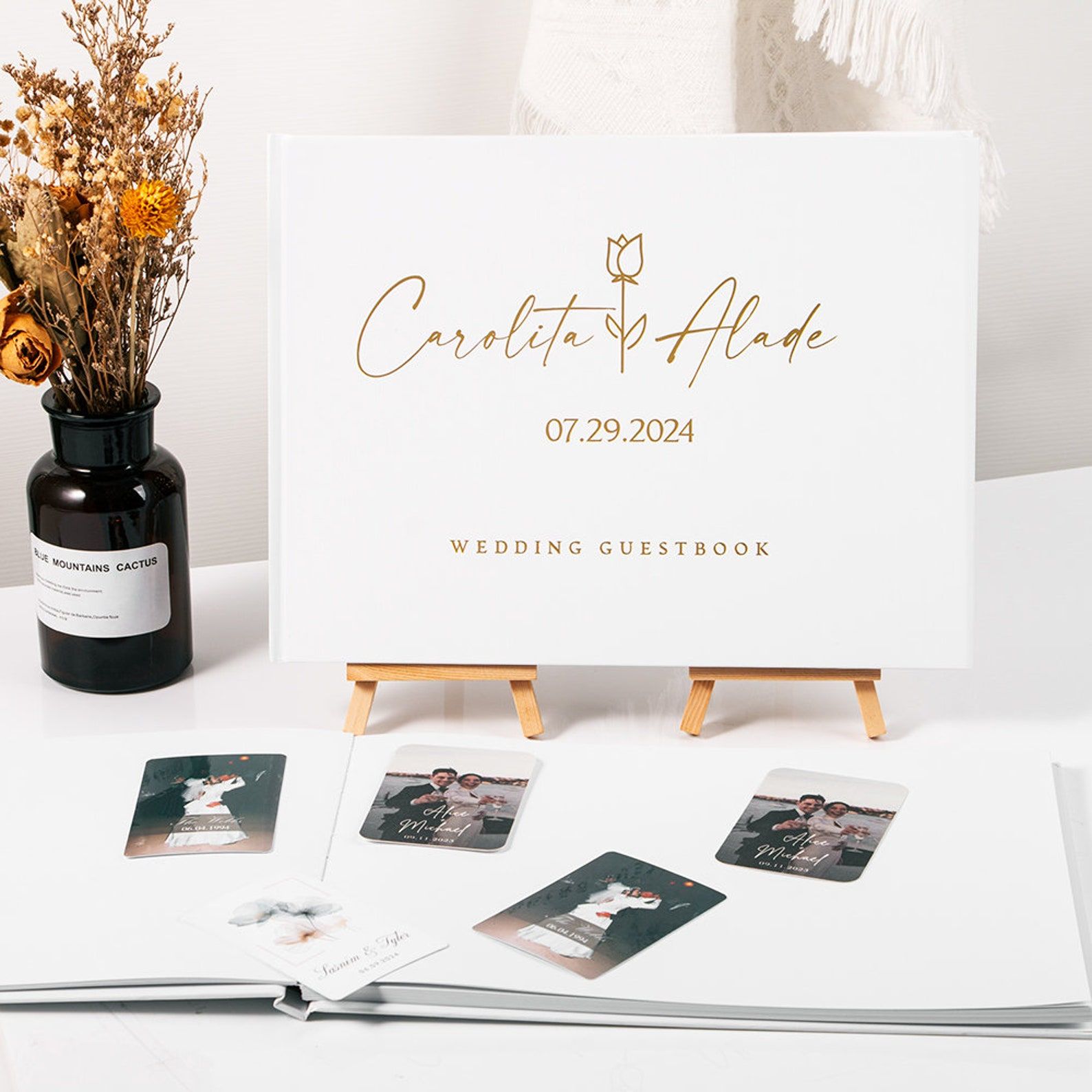 Niestandardowa księga gości we – Personalized Guest Book recenzja i cena