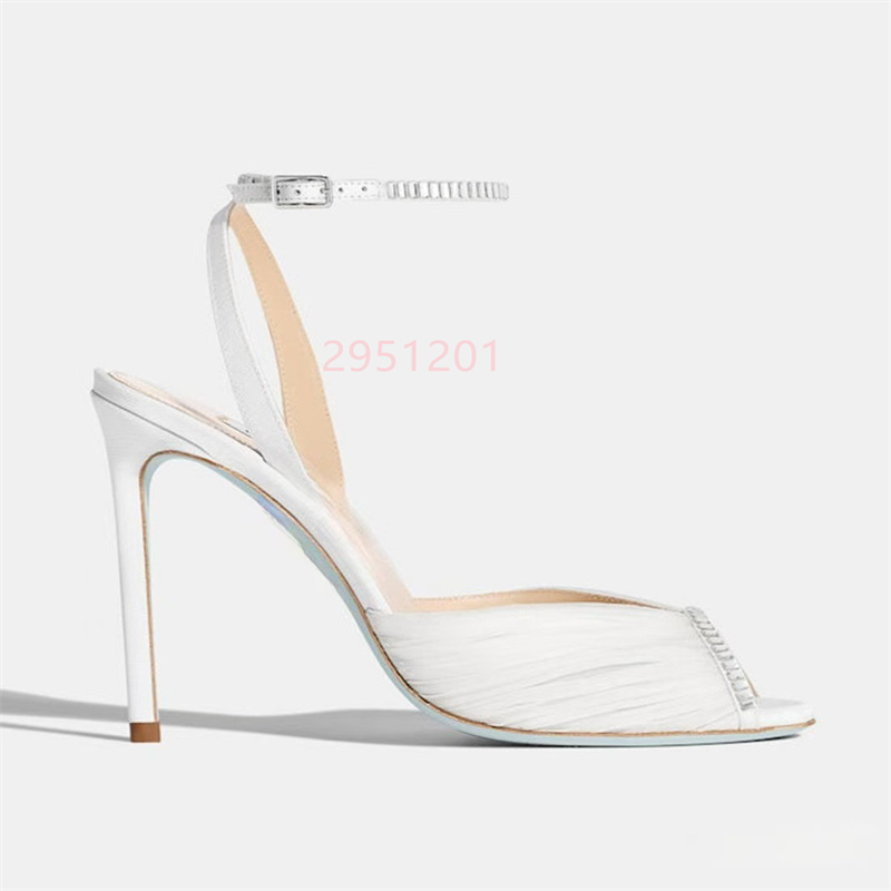 Kryształowe sandały damskie z  – Wedding Super recenzja i cena